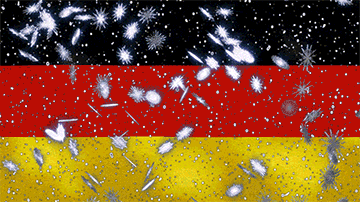 German snowfall