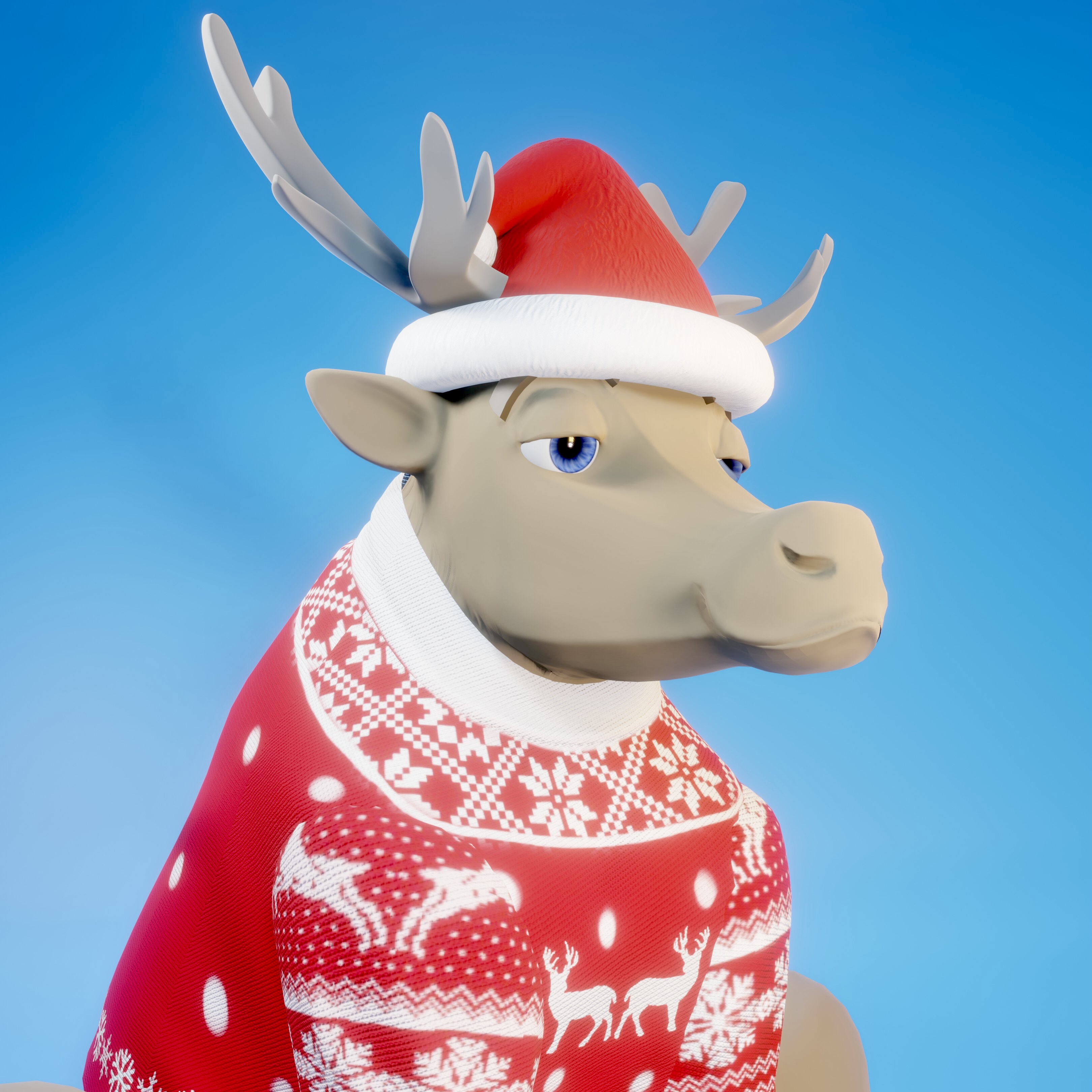Boss Reindeer #8