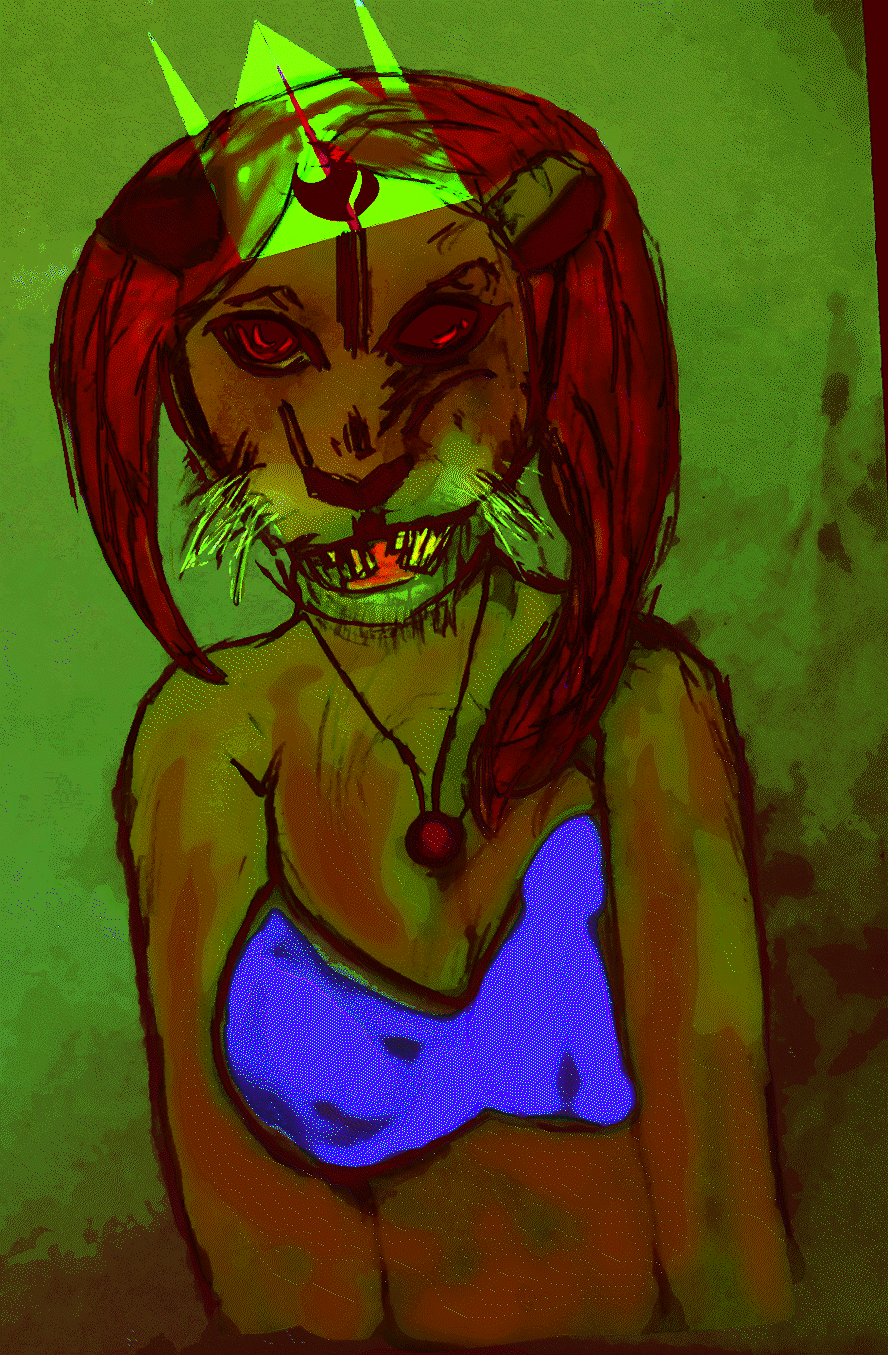 Lioness Punk Goddess