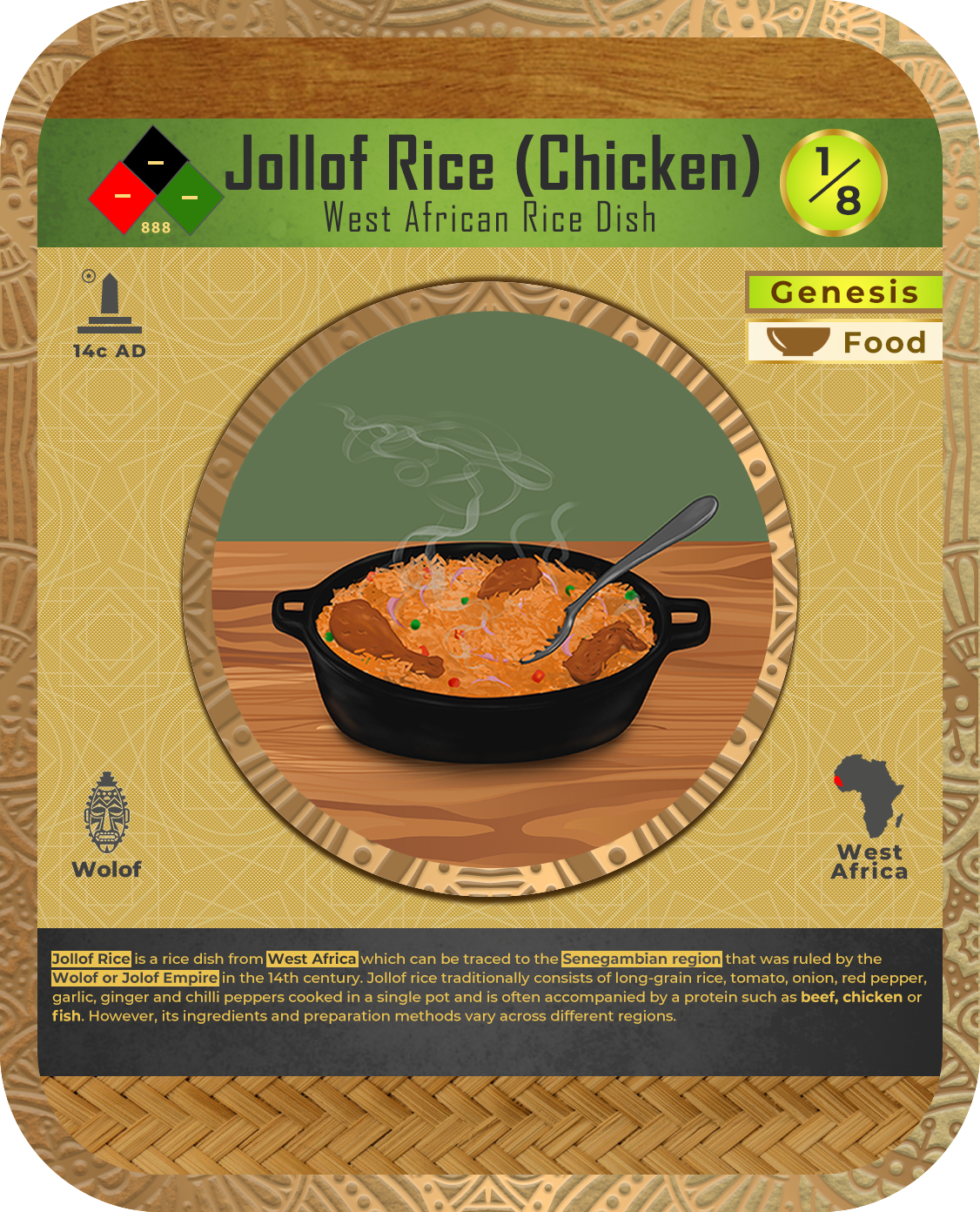 Jollof Rice (Chick.)