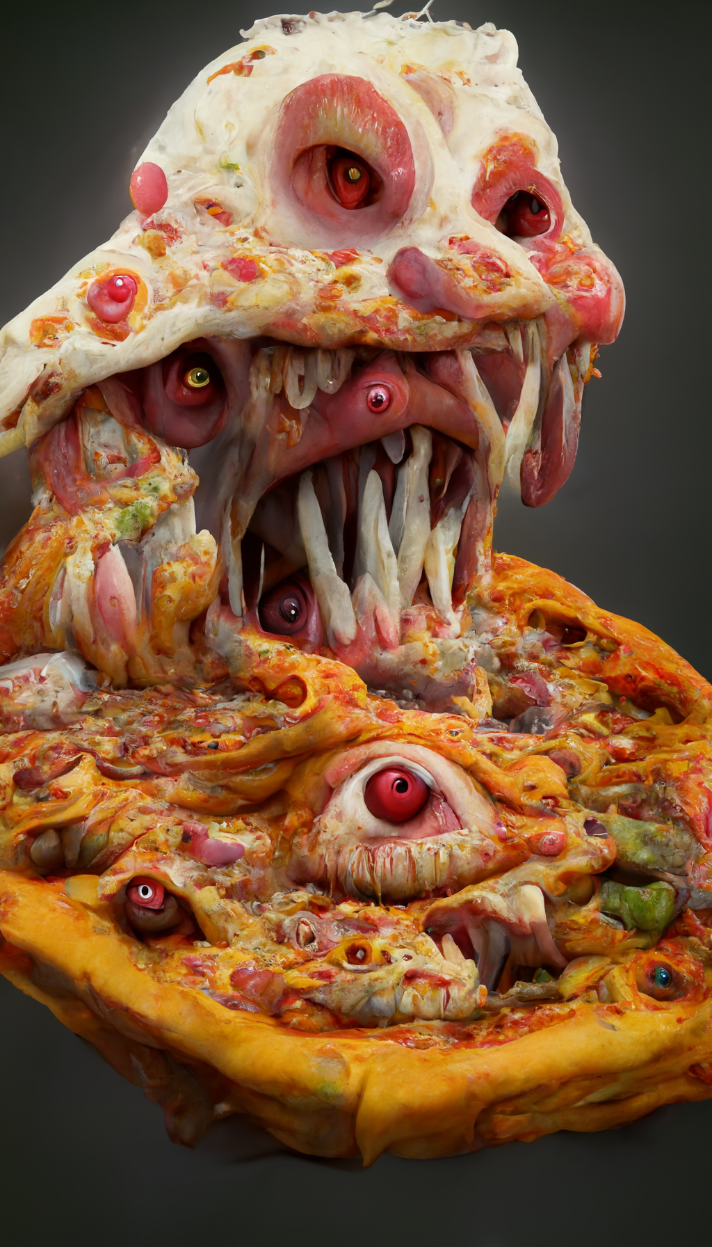 Pizza Food Monster