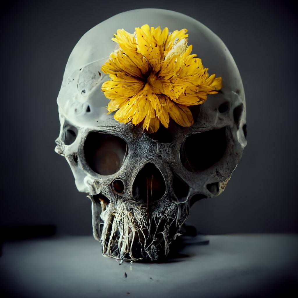 Skull Flower #05