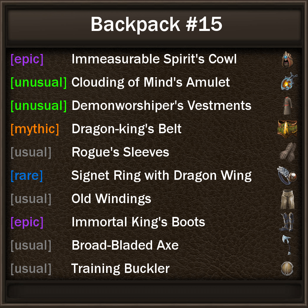Backpack #15